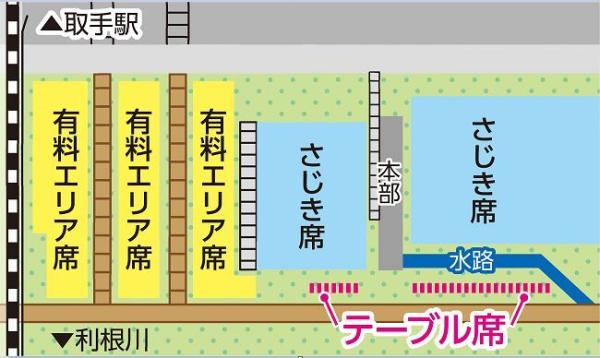 有料エリア概要図